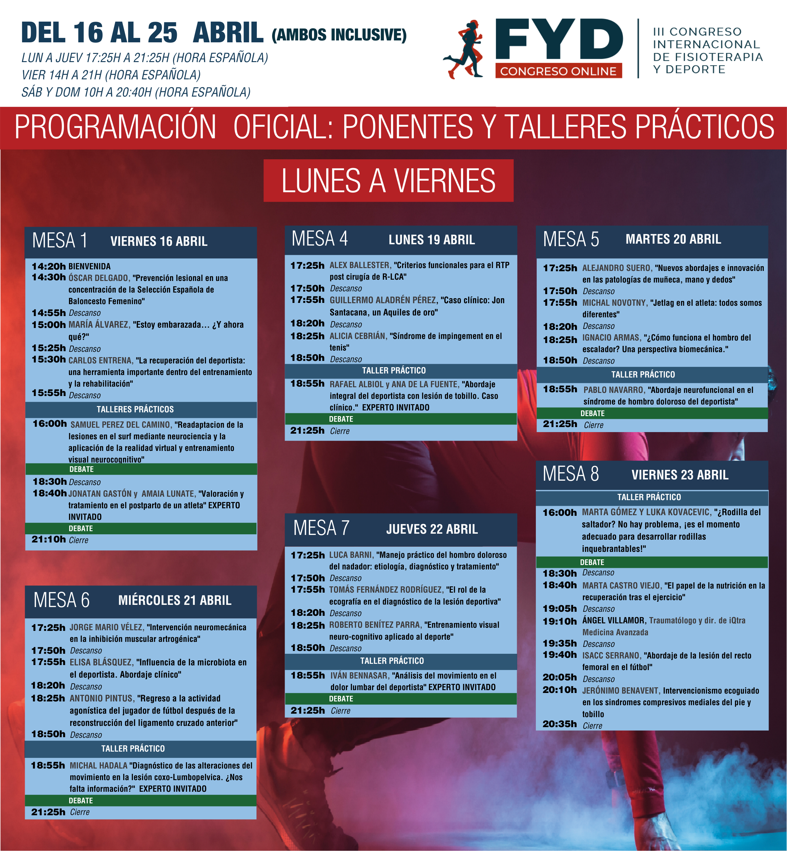 PROGRAMA LUNES A VIERNES FYDO 2021